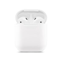 Weiche Silikonhülle für Apple AirPods Hülle - Weiss