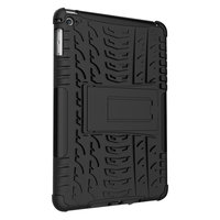 Band Profil Abdeckung Griff Ständer TPU Kunststoff iPad Mini 4 5 Hülle - Schwarz