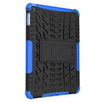 Reifenprofilabdeckung Griffständer TPU Kunststoff iPad mini 4 5 Hülle - Blau