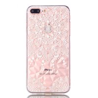 Mandala Diamond Look Hülle iPhone 7 Plus 8 Plus - Transparent
