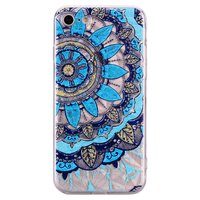 Mandala Diamond Look Hülle iPhone 7 8 SE 2020 SE 2022 - Blau