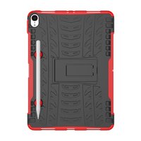 Hybrid TPU Polycarbonat iPad Pro 11-Zoll-2018-Hülle - Profil Rot Standard