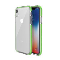 Farbige Schutzhülle für iPhone XR Hülle TPE TPU Rückseite - Grün