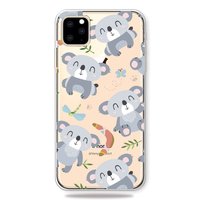 Niedliche flexible Koala Hülle iPhone 11 Pro TPU Hülle - Klar