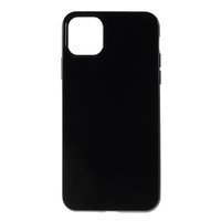 Schutz der Rückseite einfache TPU-Hülle iPhone 11 Pro Max - Schwarz
