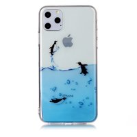 Pinguin Hülle TPU Hülle iPhone 11 Pro Max - Transparent