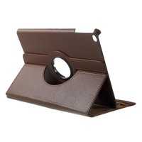 Litchi Grain Leather Folio Hülle iPad 2017 2018 - Braun