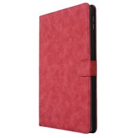 Vintage Kunstleder iPad 2017 2018 Hülle - Rote Brieftasche