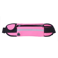 Taillentasche Sport läuft wasserdichten Smartphone Gürtel Flaschenhalter - Pink