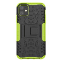 Hybrid Standardgehäuse stossfeste Abdeckung iPhone 11 - Grün Schwarz