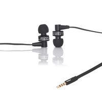 Hochwertiger Sound Awei In-Ear-Kopfhörer Schwarzer Kopfhörer Mikrofon