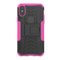 Stossfeste Hülle Schutzhülle iPhone X XS Hülle - Rotgold