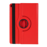 Litchi Texture Leather iPad 10,2 Zoll Hülle mit Abdeckung - Red Protection Standard