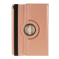 Litchi Texture Leather iPad 10,2 Zoll Hülle mit Abdeckung - Rose Gold Protection Standard