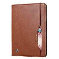 Brieftasche Brieftasche Hülle mit Stifthalter Kunstleder für iPad 10,2 Zoll - Braun