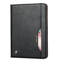 Brieftasche Brieftasche Hülle mit Stifthalter Kunstleder für iPad 10,2 Zoll - Schwarz