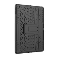 Bandprofil Abdeckung Griff Ständer TPU Kunststoff iPad 10,2 Zoll - Schwarz