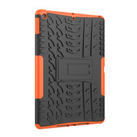 Band Profil Abdeckung Griff Ständer TPU Kunststoff iPad 10,2 Zoll - Orange
