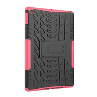 Bandprofil Abdeckung Griff Ständer TPU Kunststoff iPad 10,2 Zoll - Pink