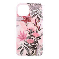 Fall Fall Blüte Blumen Blumen Natur TPU Flexible Stossdämpfung für iPhone 11 - Pink