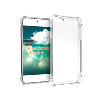 Rutschfeste, tropfenfeste TPU-Schutzhülle für iPod Touch 5 iPod Touch 6 iPod Touch 7 - Transparent