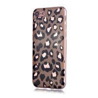 Leopardenmuster iPhone 7 8 SE 2020 TPU-Hülle - Holographic Shiny