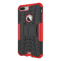 Stossfeste Schutzhülle iPhone 7 Plus 8 Plus Hülle - Rot