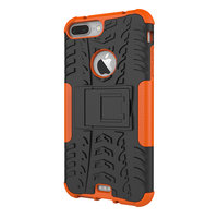 Stossfeste Schutzhülle iPhone 7 Plus 8 Plus Hülle - Orange
