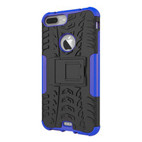 Stossfeste Schutzhülle iPhone 7 Plus 8 Plus Hülle - Blau