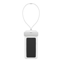 Baseus wasserdichte Telefonhülle IPX8 - bis zu 7,2 Zoll Weiß