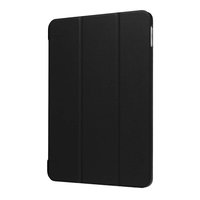 Just in Case Dreifach gefaltete Abdeckung mit Schlaf- und Wachfunktion iPad 9.7 2017 2018 - Schwarz
