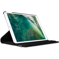 Just in Case Leder Drehen 360 Grad iPad Pro 12,9 Zoll 2017 Case Cover - Schwarz