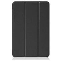 Just in Case Leder iPad Mini 5 2019 Smart Tri-Fold Hülle - Schwarzer Schutz