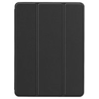 Just in Case Dreifach gefaltetes iPad Air 3 10,5 2019 Hülle - Schwarzer Stylus Aufbewahrungsschlaufe