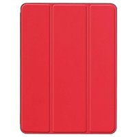 Just in Case Dreifach gefaltetes iPad Air 3 10,5 2019 Hülle - Roter Stylus Aufbewahrungsschlaufe