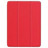 Just in Case Dreifach gefaltetes iPad Air 3 10,5 2019 Hülle - Roter Stylus Aufbewahrungsschlaufe