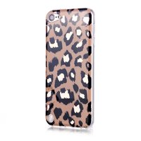 TPU-Hülle mit Leopardenmuster für iPod Touch 5, 6 und 7 - beige