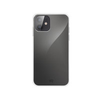 Xqisit Flex Hülle Anti Bac Kunststoffabdeckung für iPhone 12 mini - transparent