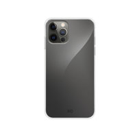 Xqisit Flex Hülle Anti Bac Kunststoffabdeckung für iPhone 12 Pro Max - transparent