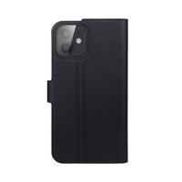 Xqisit Slim Wallet Selection Anti-Bac-Plastikhülle für iPhone 12 mini - schwarz