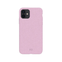 Xqisit Eco Flex Biologisch abbaubare und antibakterielle Hülle für iPhone 12 mini - pink