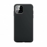 Xqisit Silikonhülle Anti Bac Silikonhülle für iPhone 12 Pro Max - schwarz