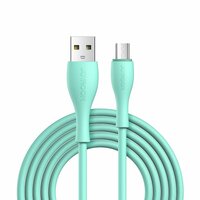 Joyroom-Ladekabel USB-A auf Micro-USB-Ladekabel Schnellladung - Mintgrün