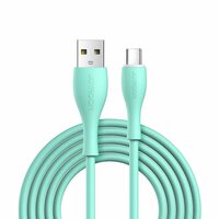 Joyroom Kabel USB-A auf USB-C Ladegerät Ladekabel QC - Mintgrün