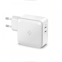 Spigen PowerArc AC Adapter 2 USB-C Ladegerät PD 60W Adapter QC 3.0 Duo Ladegerät - Weiss
