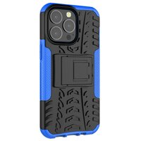 Stossfestes TPU mit robuster Hülle für iPhone 13 Pro - blau und schwarz