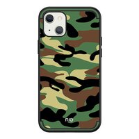 Army TPU Army Print Hülle für iPhone 13 - grün