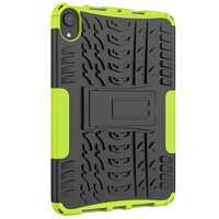 Peachy Shockproof TPU mit stabiler Hülle für iPad mini 6 - grün und schwarz