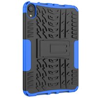 Peachy Shockproof TPU mit stabiler Hülle für iPad mini 6 - blau und schwarz