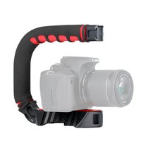 Ulanzi Videostabilisator Film Triple Cold Shoe Grip Stabilizer Smartphone-Kamera - Schwarz